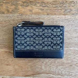 Coach Signature Coin Purse / Keychain